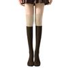 Women Thigh High Socks Over The Knee Wool Knit Warm Socks Thick Thermal Long Boot Stockings Autumn Winter Leg Warmer