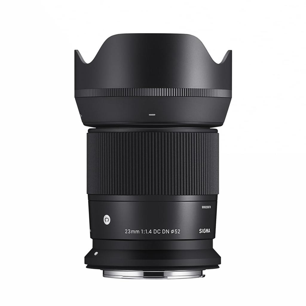 Sigma 23mm DC DN Lens for Canon RF Mirrorless Contemporary Style F1.4 Mount, Wide-Angle, APS-C Cameras,