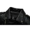 Giacca in vera pelle di vacchetta di taglia cinese da uomo, cappotto in pelle, abbigliamento da motociclista, abbigliamento da equitazione, giacca in pelle da motociclista alla moda autunnale da uomo