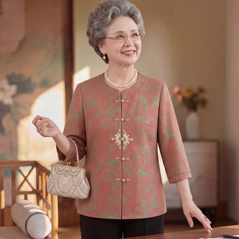 Women s Versatile Half Sleeve Blouse XL