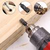 10Pcs Drill Bit Rotary Rasp File Set for Woodworking Knife Wood Carving Tool Carpentry Wood Cutting Tools Bit Set