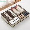 Stackable Linen Closet Organizers - Drawer Dividers for Underwear, Socks & Lingerie Storage