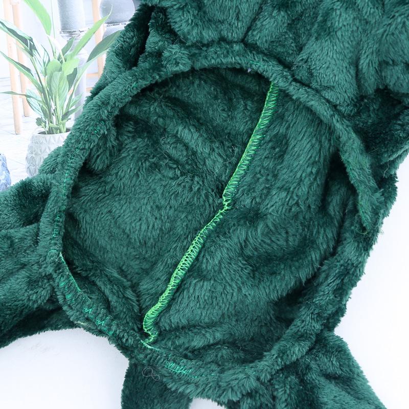 New Soft Warm Pet Dog Jumpsuits Fleece Pajamas Small Puppy Coat Hoodie Outfits for Dogs Cats Clothes
