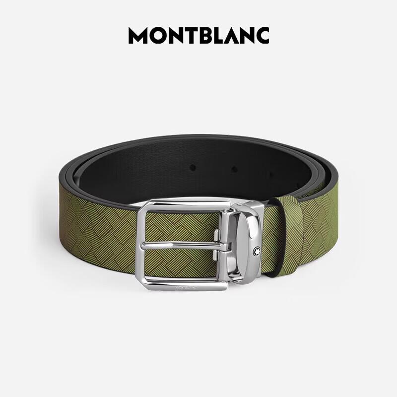 

Montblanc Men s Leather Belt with Automatic Buckle