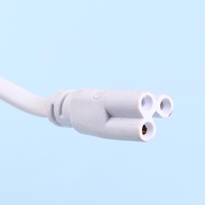 1Pc T5 T8 3Pin Led Tube Connector Cable Wire With Switch T5 T8 Extension Cord For Integrated Led Fluorescent Tube Light Bulb