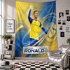 Cristiano Ronaldo Wall Tapestry Home Decor Wall Hanging Cloth for Bedroom Living Room Background