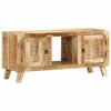 vidaXL Meuble TV 105x46x32 Cm Bois Massif De Manguier Brut