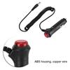 12V 24V Car Motorcycle Cigarette Lighter Plug Adapter ON OFF   Indicator Light Built in 3A for In Vehicle Devices