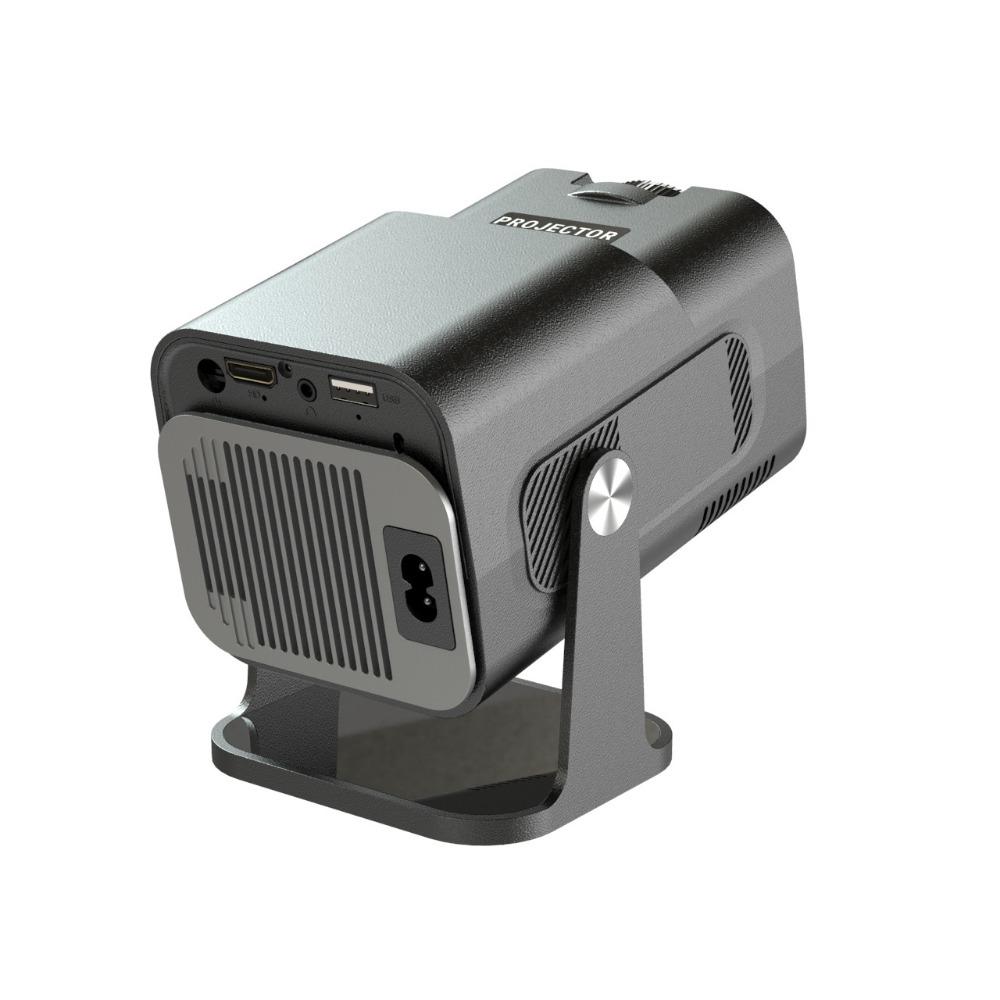 Mini Android High-Brightness Smart Portable Projector with Gimbal Home/Bedroom Use