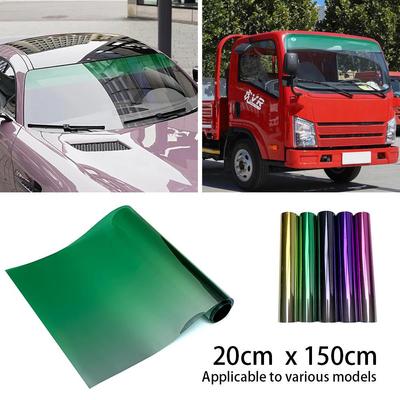 Iridescent Color-Changing Windshield Heat Insulation Film for Cars, Trucks, and RVs