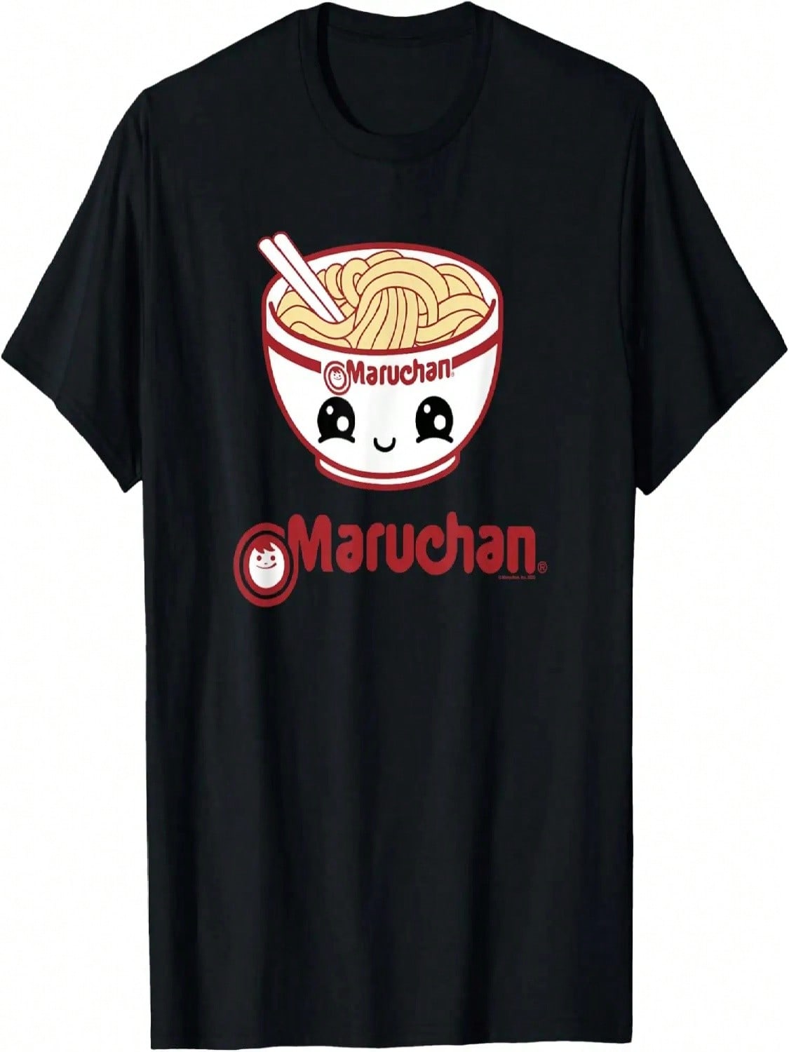Maruchan Cute Noodle Bowl Face Logo T-Shirt S разноцветный