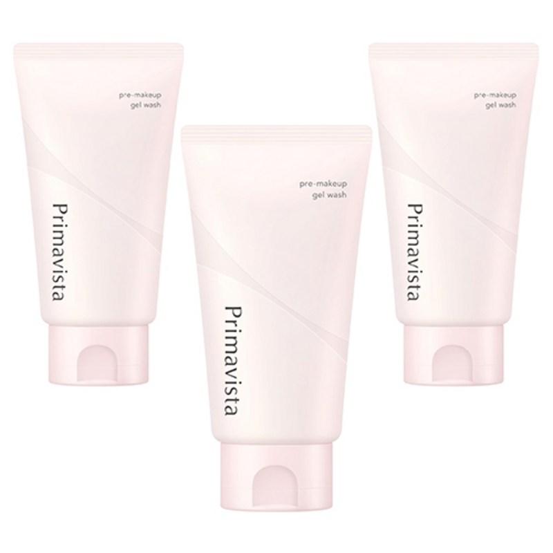 Kao Primavista Free Makeup Gel Wash (Makeup-specific Cleansing Gel), 110g, 3 Pcs