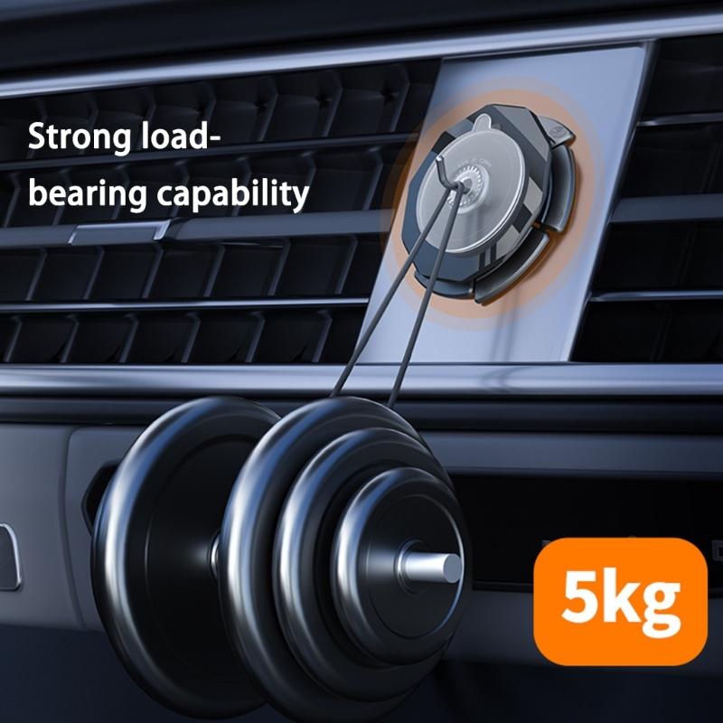 2PCS High Adhesion Suction Cup Pad Silicone Grip Disc Secure Phone Holder Base Mounting For Most Car Dashboard Designs