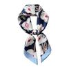 Light And Thin Printed Small Square Scarf Women'S Literary Flower Neck Protection Windproof Scarf Fashion Decorative Bag Headband Scarf Silk Scarf
