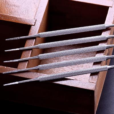 1PC Pedicure File High Quality Onychomycosis Stainless Steel Double Ended Podiatry Toe Nail File Paronychia Ingrown Satin Edge Jewelry
