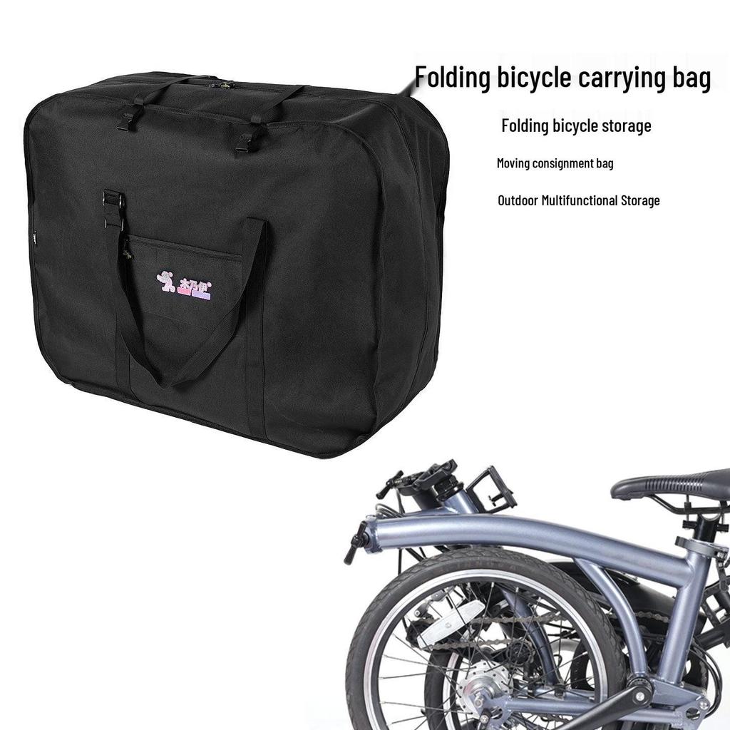 Borsa pieghevole SUKOU per biciclette Brompton e Dahon da 14"-20"
