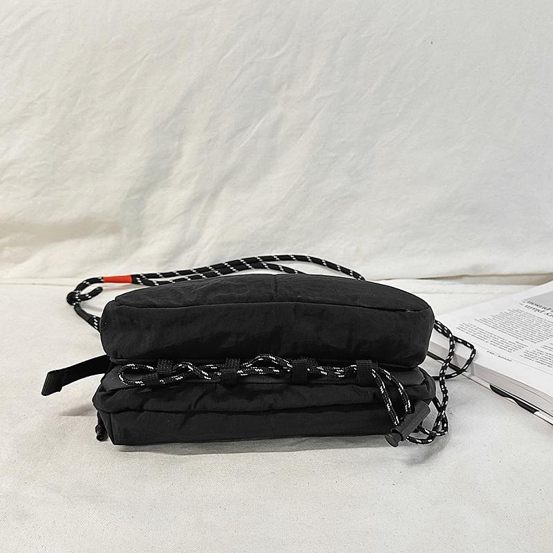 Small Square Bag Women's Shoulder Bag Men's Sports Crossbody Bag