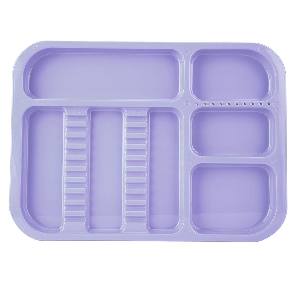 

Автоклавируемые стоматологические инструменты Раздельный лоток Стоматологический инструмент Аксессуар Purple