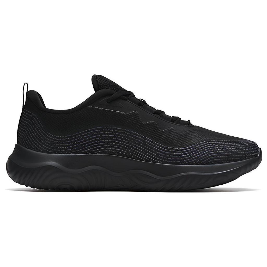 Anta Xunxing Non-Slip Wear-Resistant Low-Top Training Shoes Men Sneakers Black 112317719-1