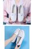 Women's Autumn Genuine Leather Non-Slip Nurse Shoes - Soft Sole & Breathable for Medical Work