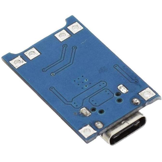 HiLetgo 3pcs TP4056 Type-c USB 5V 1A 18650 Lithium Battery Charger Module Charging Board with Dual Protection Functions