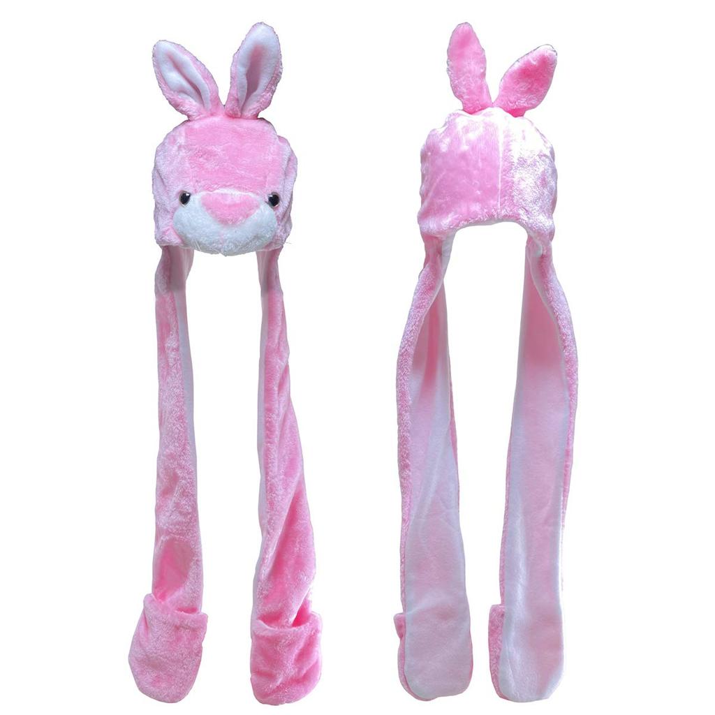 [Xiang Ru] Animal Hat for Christmas Cosplay, Ox, Tiger, Panda, Rabbit, Year of the Rabbit, Includes Gloves and Scarf, Cute Plush Kigurumi Costume for