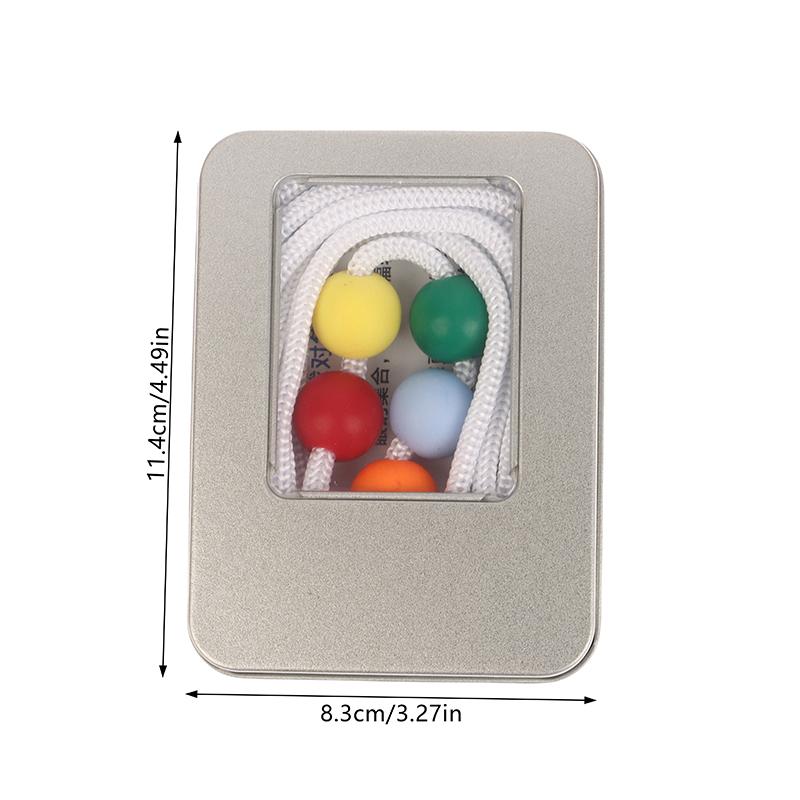 Športový zrak Trénuj Päť guľôčok Brockova šnúra Porucha konvergencie zraku Tréningová pomôcka Cvičenie zameriavania na cieľový bod