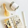Resin Matcha Whisk Reusable With Whisk Holder Green Tea Powder Whisk Smooth Portable Matcha Whisk Set Tea Set Accessories