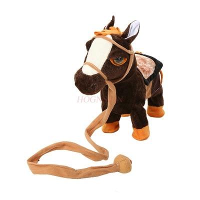 New Electric Plush Toy Pony Can
