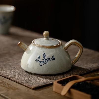 Japoński ceramiczny czajniczek z bocznym uchwytem zestaw do herbaty Kung Fu zaparzacz do herbaty kreatywny retro dzbanek gospodarstwa domowego