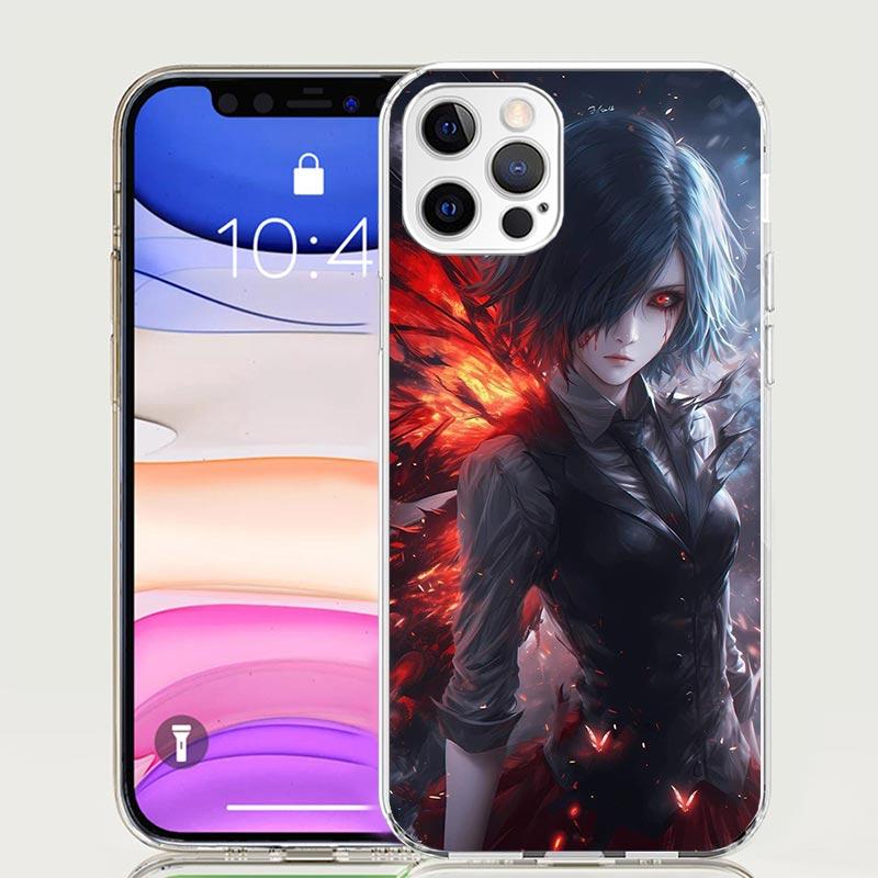 G-Ghoul Tokyo Touka Kirishima Phone Case For iPhone 17 Air 16 15 Plus 11 14 Pro Max 13 Mini 12 7 8 + SE Pattern Art Customized C