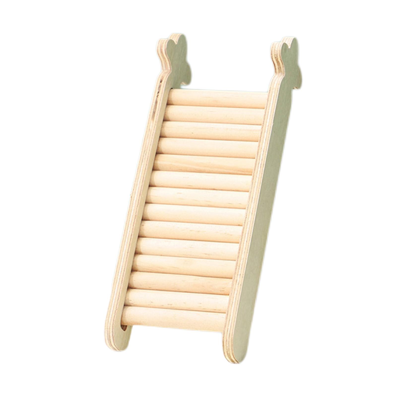 Hamster Climbing Toys Hamster Shelter Ladder Wooden bridge ladder for Small Ladder
