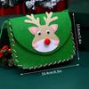 Christmas Heartfelt Gift DIY Handmade Backpack Material Santa Claus Snowman Tree Backpack Shoulder Bag Christmas Decorations