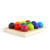 Assembling Building Blocks Mulitcolor Leaves Ball Inverted Beads Game Assembly Model Kindergarten Music Rainbow Tree Educational