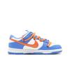 Nike Dunk Cerulean Orange Light Abrasion Resistant Slip Resistant Low top Skateboard Shoes Women's Blue White Orange DD1873-402(Team1927-)