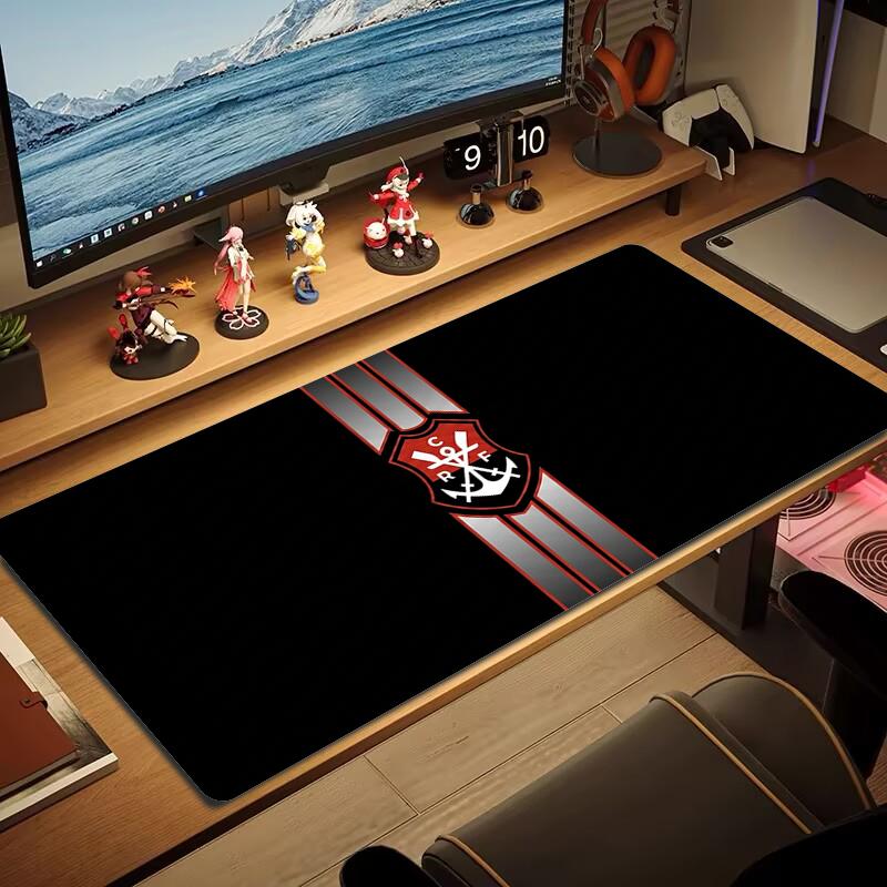 Clube de Regatas do Flamengo Mouse Pad Large Gaming Table Cushion Non-slip Laptop Tablet Big Mousepad XXL Mat Mini PC Playmat With Lock edge_XIA