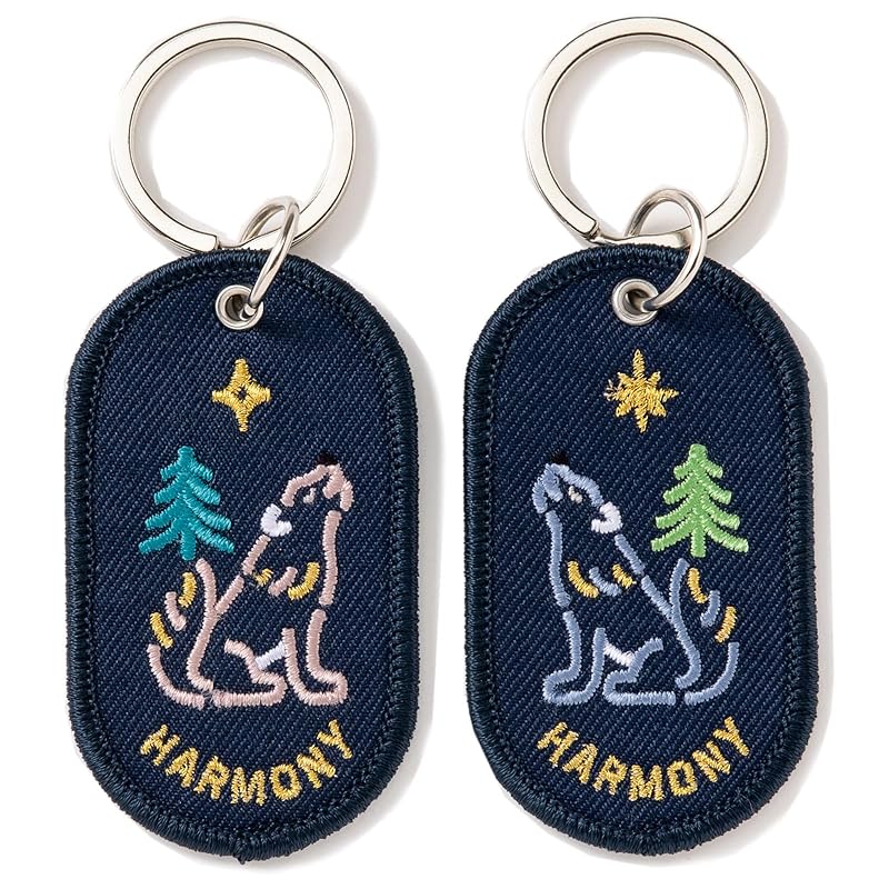 

[Iroha Publishing] key chain 2/8b PAIR KEY RING one