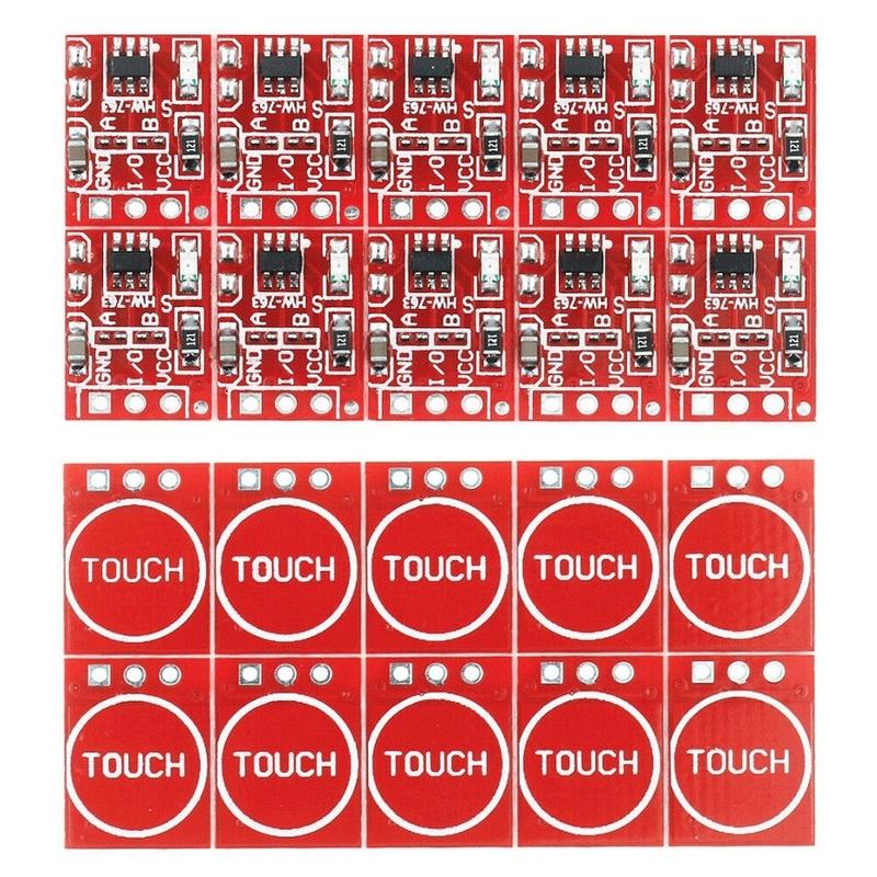 20/50/100PCS/LOT NEW TTP223 Touch Button Module Capacitor Type Single Channel Self Locking Touch Switch Sensor for Arduino