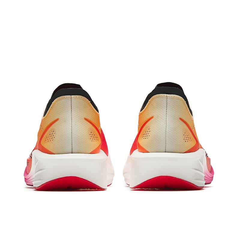Anta Mach 6 Low Top Inner Nitrogen 90 Outer Nitrogen 80 Technology Running Shoes Men's Fluorescent Cyclamen Pink 112625584-1
