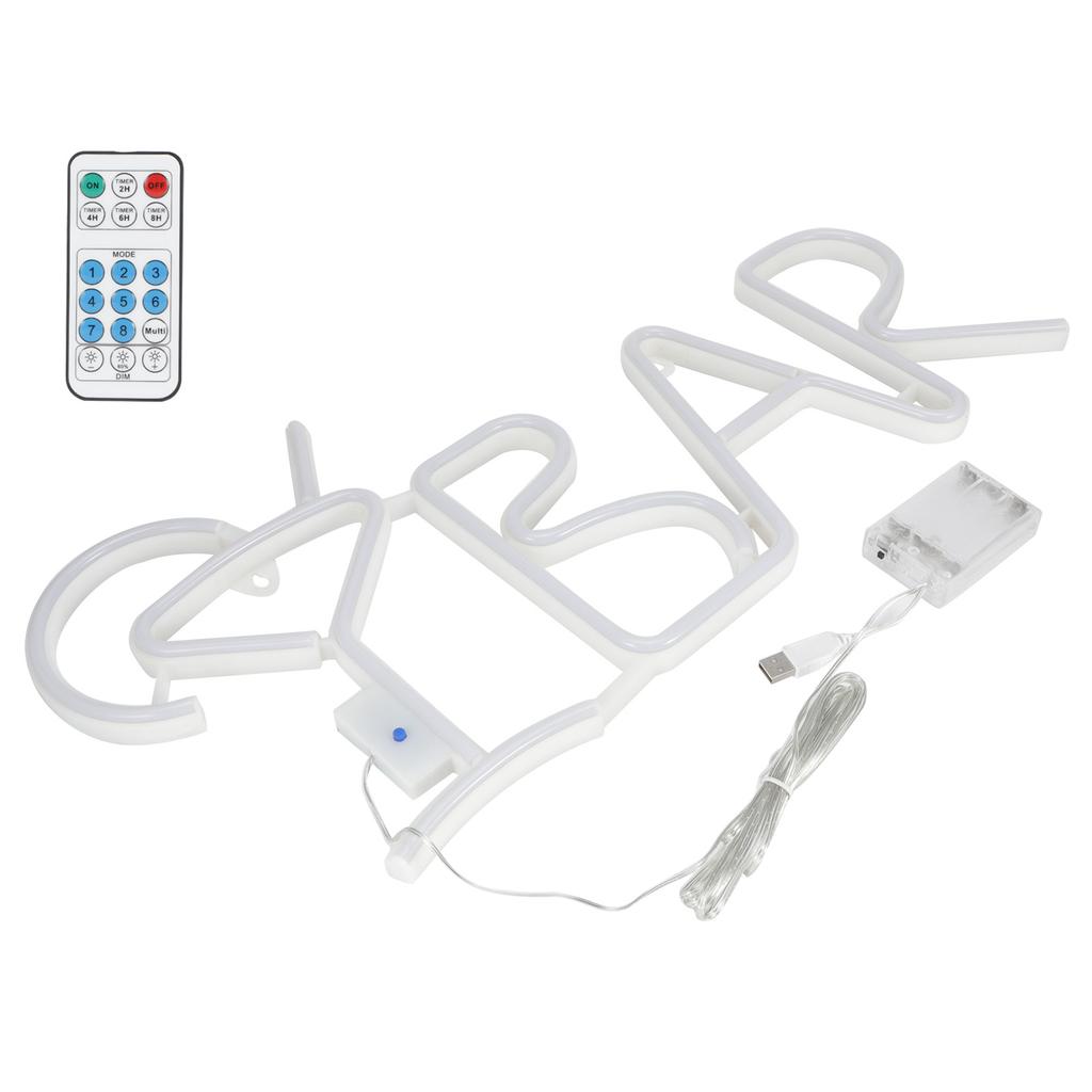 English Letter Modeling LED Light Bar Party Home Hanging Decorative Lamp Accessory