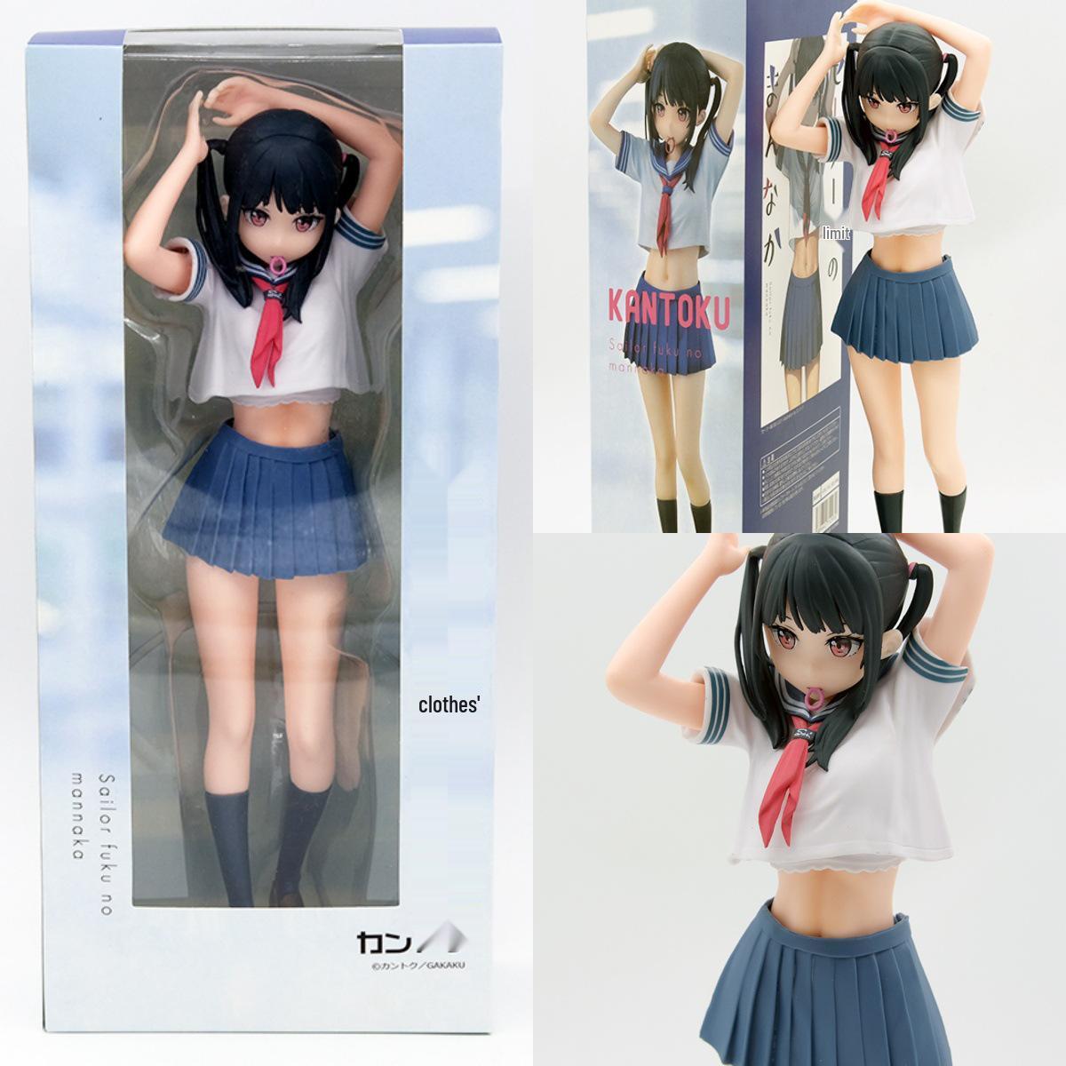 

28см Школьная форма морячки для старшеклассницы Статическая модель фигурки