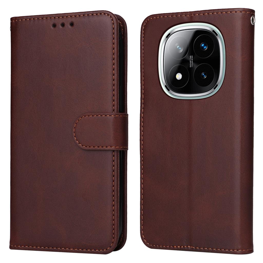 For Xiaomi Redmi Note 14 Pro+ 5G/Note 14 Pro 5G/Poco X7 5G Case Wallet PU Leather Folio Flip Phone Cover