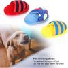 3PCS Small Dog Toys, Cute Slipper Shape Plush Dog Squeaky Puppy Chew Teething Toys Shoes Dog Toy for Small Dogs and Puppies
