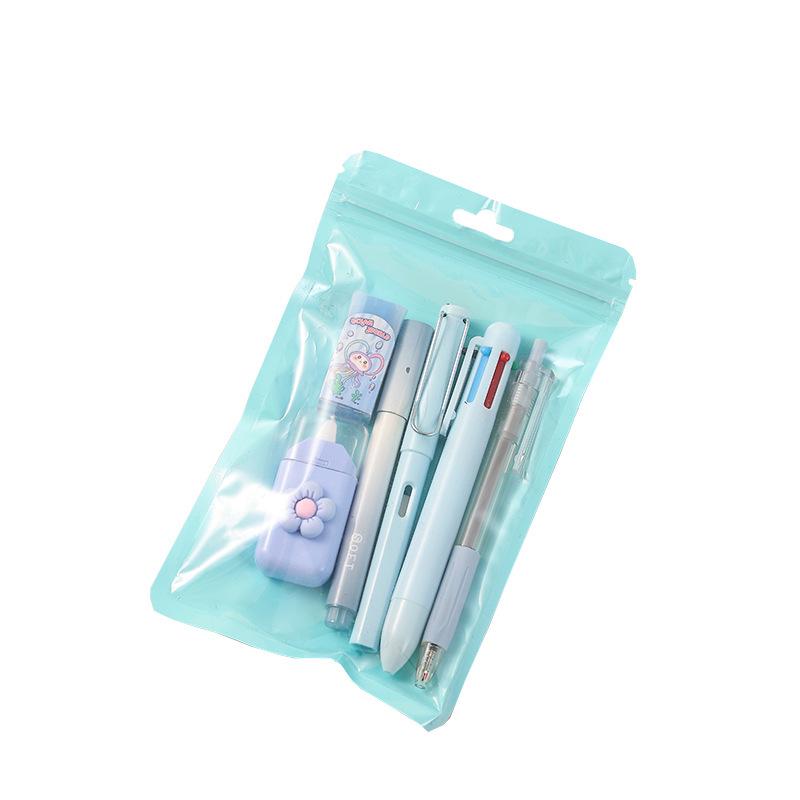 

Creative Cute Stationery Set - Ideal for Students and Office Use, Perfect for Class Rewards and Souvenirs. синий