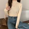 Pullover Knitted Sweater Women Casual Long Sleeve Turtleneck Sweater Y2k Winter Bottoming Female Clothing Pull Femme 24048