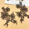 Lace Fabric Cloth Patch DIY Crafts Cloth Applique Garment Decoration Flower Applique  Sewing