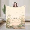 Witch hat atelier Super Soft Blanket  Travel Plush Bedding Throws Fashion Couch Chair Flannel Bedspread Sofa Bed Cover