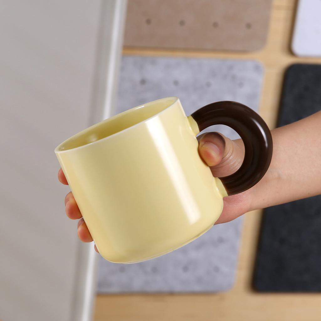 Ins Air Mug Breakfast Cup Large Capacity Couple Cup Cup