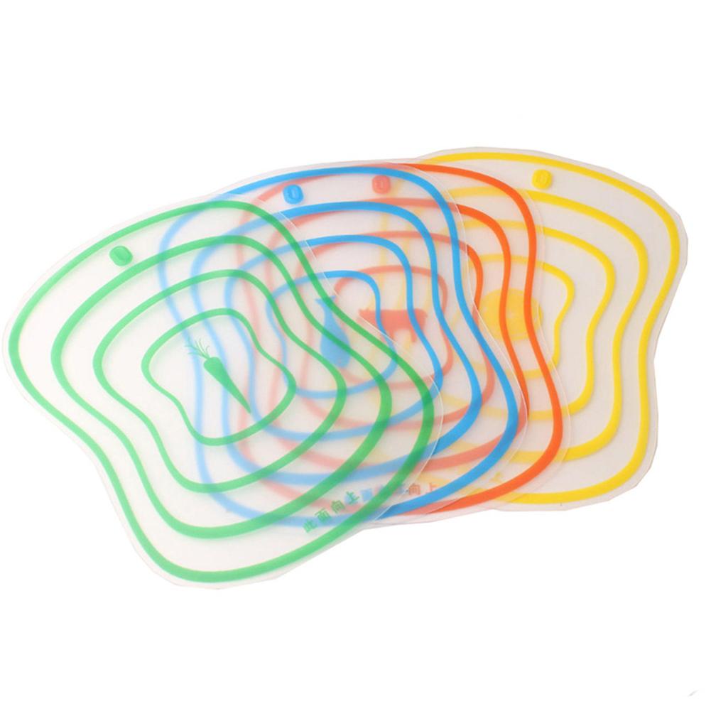 1Pcs Kitchen Non-Slip Plastic Cutting Boards Cut Chopping Board 4Pcs Cutting Boards Chopping Board For Kitchen Lightweight
