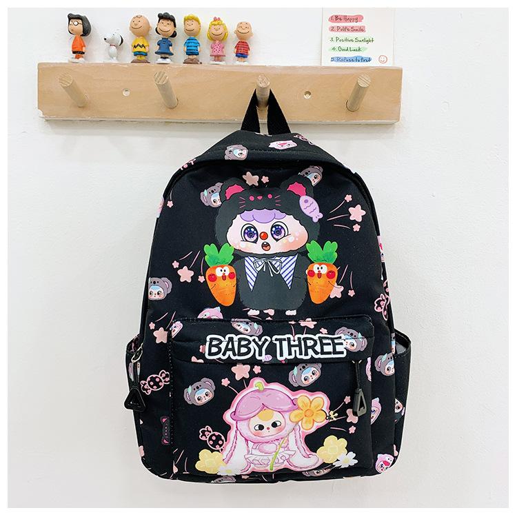 

Школьный рюкзак новый детский рюкзак любовь мультфильм 2-5 лет напечатанный легкий повседневный рюкзак чёрный